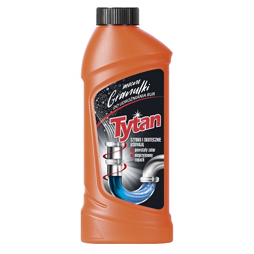 Засіб для чищення труб, TYTAN 400г, гранули